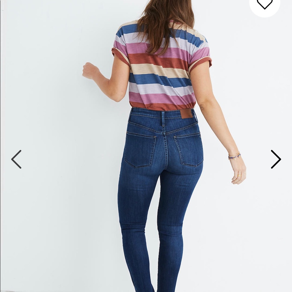 Madewell Curvy high rise skinny size 29